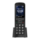 MAXCOM TELEFONO FIJO MM34D 4G SIM BLACK (NO RJ11)